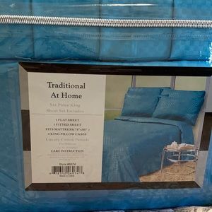 Traditional At Home 6pc Sheet Set King